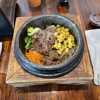 Burning Rice - Hot stone Build Your Bowl - Korean Near Me - Frisco, Texas Burning Rice - Hot stone Build Your Bowl - Korean Near Me - Frisco, Texas