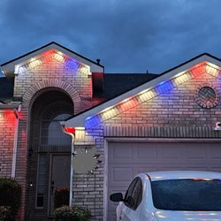True Bond Roofing - Permanent Lighting Installed by True Bond Roofing