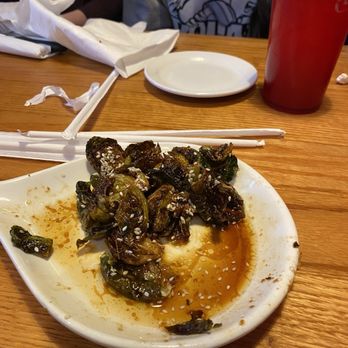 Roots Burger Bar - Brussels were awesome!!! - Burgers Near Me - Muncie, Indiana