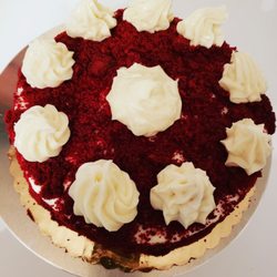TinyTim's Bbq - Our red velvet cheese cake
