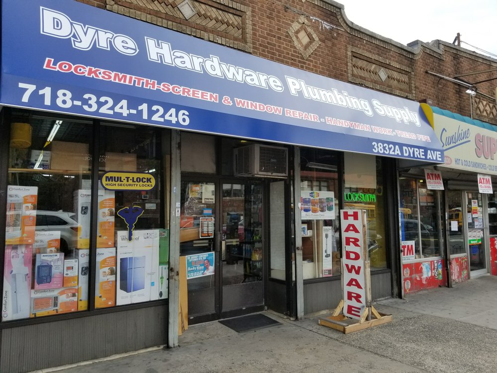 DYRE HARDWARE Updated May 2024 3832 Dyre Ave, Bronx, New York