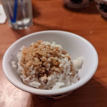 Lee's Mongolian BBQ - a bowl of rice and a drink - Mongolian Near Me - Ogden, Utah