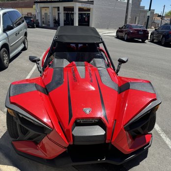 Vegas Drop Top Rentals - In Boulder City for lunch. - Car Rental Near Me - Las Vegas, Nevada