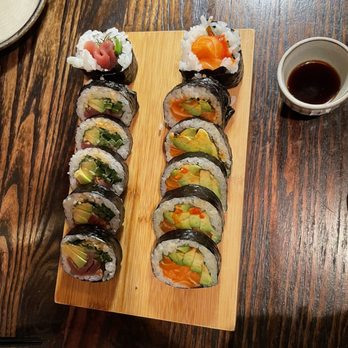 Rosella - Spicy tuna roll and salmon avocado roll - Sushi Bars Near Me - New York, New York