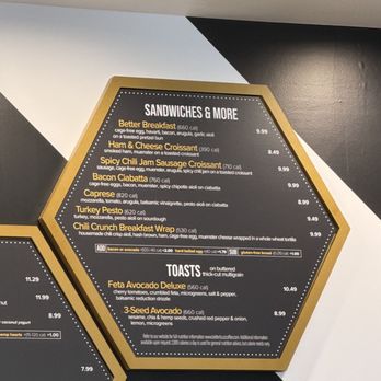 Better Buzz - Close up of Menu - Coffee & Tea Near Me - Las Vegas, Nevada