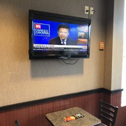 McDonald's - Manager said he could not change the channel off CNN per the owner. So we'll never step foot here again!