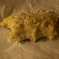 Edelweiss European Bakery - HUGE Pastry. I seem to take photos after I have ate half of it