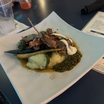 Sharks Underwater Grill - Grilled lamb chops $40 - New American Near Me - Orlando, Florida Sharks Underwater Grill - Grilled lamb chops $40 - New American Near Me - Orlando, Florida