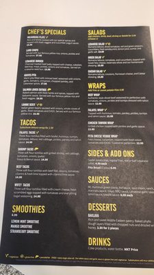 Menu photo 1 MR Hummus Grill New Albany, OH Menu photo 1 MR Hummus Grill New Albany, OH