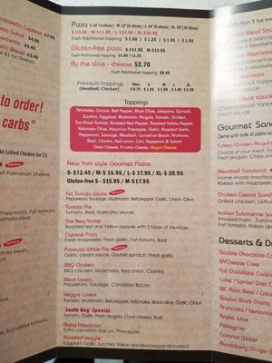 Menu photo 6 Fat Tomato Pizza Los Angeles, CA Menu photo 6 Fat Tomato Pizza Los Angeles, CA