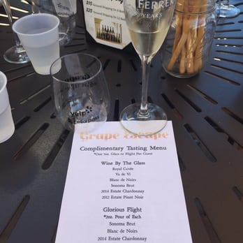 Gloria Ferrer Winery - Yelp tasting menu! - Wineries Near Me - Sonoma, California Gloria Ferrer Winery - Yelp tasting menu! - Wineries Near Me - Sonoma, California