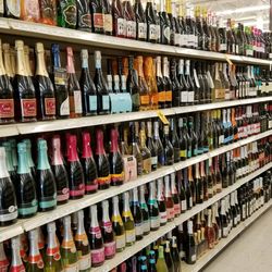 MGM Wine and Spirits - Lots of wine