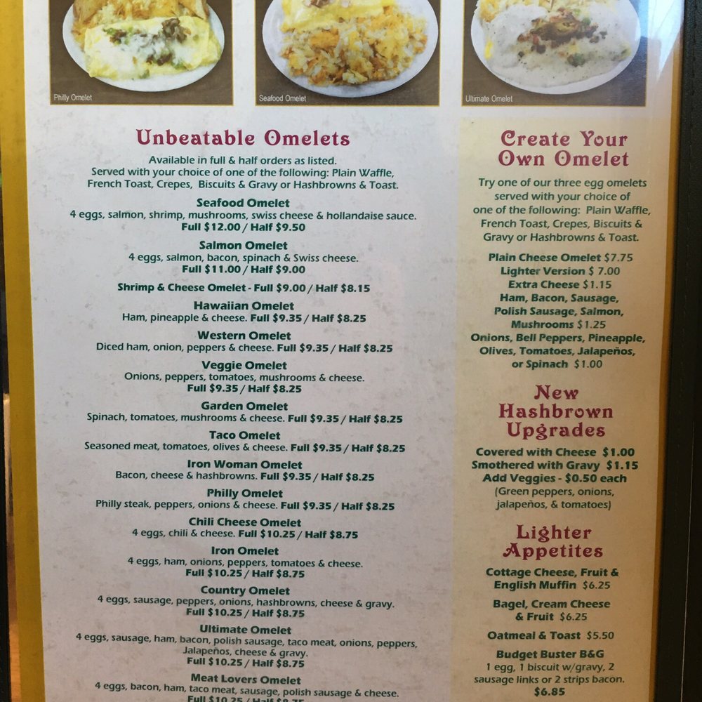 Waffles Caffe - Menu - Breakfast & Brunch Near Me - Yakima, Washington