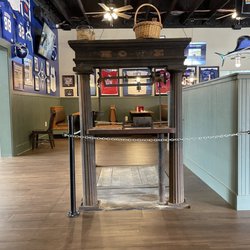 Pickle Barrel Cafe - Scale for weighing items to be transported on the train.