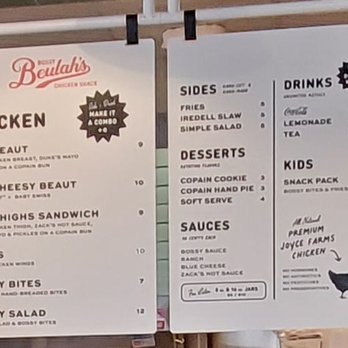 Bossy Beulah's Winston-Salem - Menu - Sandwiches Near Me - Winston-Salem, North Carolina Bossy Beulah's Winston-Salem - Menu - Sandwiches Near Me - Winston-Salem, North Carolina