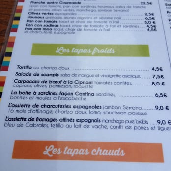 La Cantina - Tapas/Small Plates Near Me - Namur, WNA
