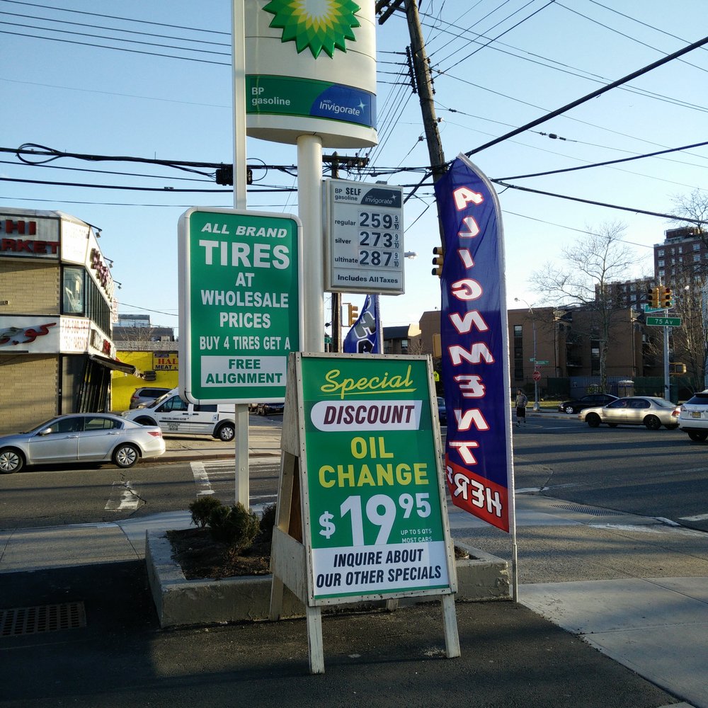 bp - $19.95 oil change - Gas Stations Near Me - Flushing, New York bp - $19.95 oil change - Gas Stations Near Me - Flushing, New York