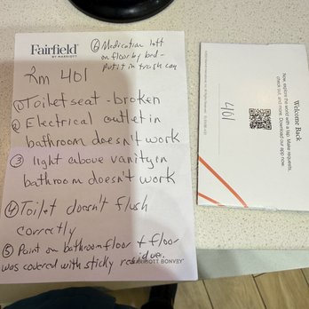 Fairfield Inn & Suites Jackson Clinton - List of deficiencies left for manager - Hotels Near Me - Clinton, Mississippi Fairfield Inn & Suites Jackson Clinton - List of deficiencies left for manager - Hotels Near Me - Clinton, Mississippi