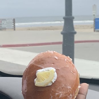 Surfside Donuts and Coffee - Beautiful Lemon pillow - Donuts Near Me - Pismo Beach, California Surfside Donuts and Coffee - Beautiful Lemon pillow - Donuts Near Me - Pismo Beach, California