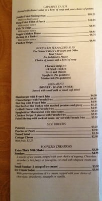 Menu photo 3 Carlock Family Restaurant Carlock, IL Menu photo 3 Carlock Family Restaurant Carlock, IL
