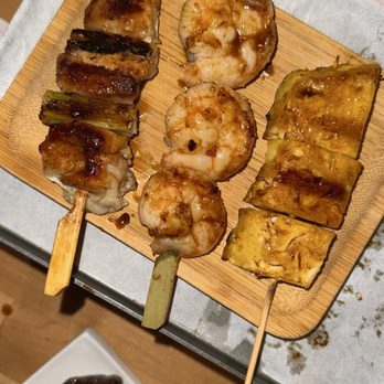 Prime BBQ - Chicken Thigh, Shrimp, Pineapple - Barbeque Near Me - San Mateo, California