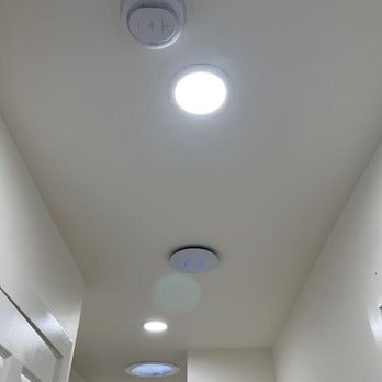 Bay Area Tech Hero - Wifi access point in the hallway, nicely integrated with other pre-exisiting stuff. - Home Network Installation Near Me