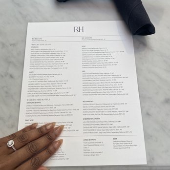 RH Rooftop Restaurant at RH Dallas - American Near Me - Dallas, Texas