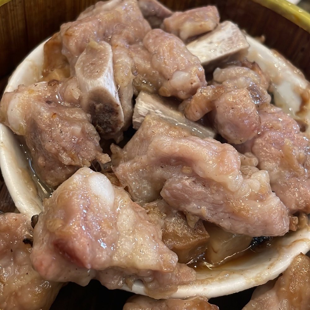 Spare ribs with black bean sauce Spare ribs with black bean sauce
