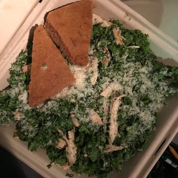 Clementine Chef - The Key West Lime Caesar salad with Mojo Chicken.  SO. GOOD. My favorite salad in existence. And the corn bread!! SO YUM!!! - Caterers Near Me