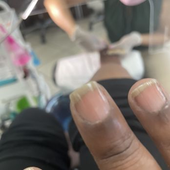 Fun Nails & Spa - Uneven nails - Nail Salons Near Me - Ontario, California