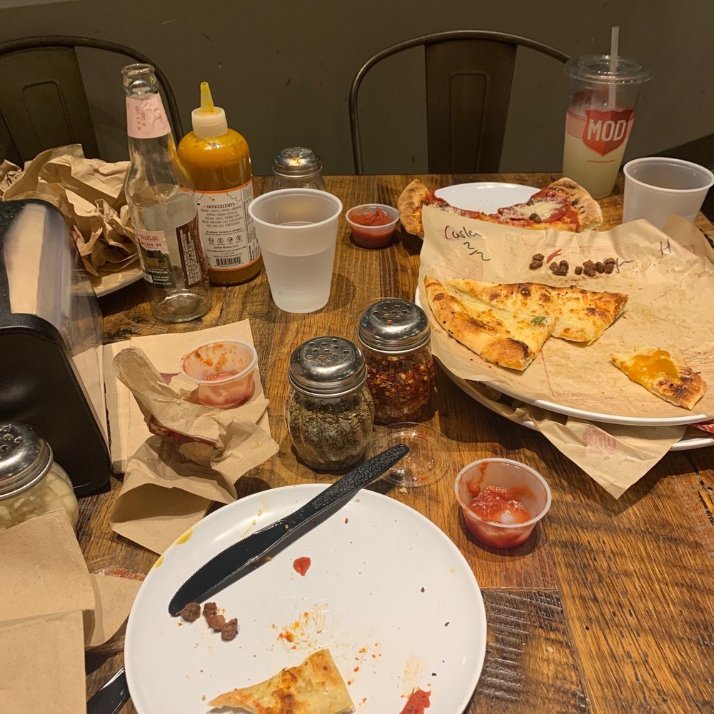 MOD Pizza - Are everything !!!  Lemon was good, cheese bread great , can't go wrong here - Fast Food Near Me - San Antonio, Texas