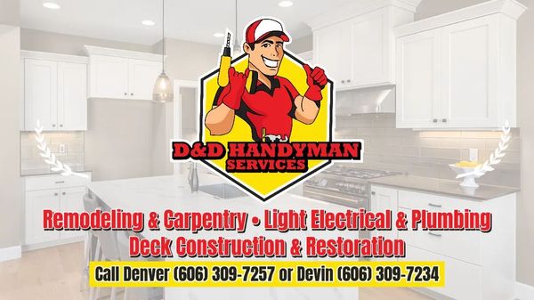 D&D Handyman Services Logo