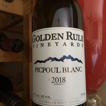Golden Rule Vineyards - A closer look at the label. - Wine Tasting Room Near Me - Cochise, Arizona Golden Rule Vineyards - A closer look at the label. - Wine Tasting Room Near Me - Cochise, Arizona