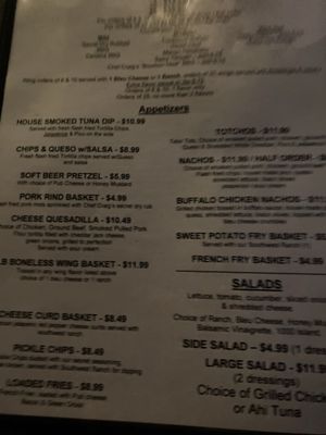 Menu photo 8 Patches Pub Panama City, FL Menu photo 8 Patches Pub Panama City, FL