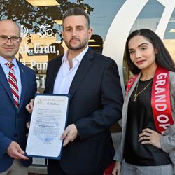 Allstate Insurance Agency - Office visit with local elected officials and Grand Opening celebration - New Hyde Park Agency | Allstate Insurance