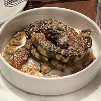 ilili DC - Acorn squash. Didn't eat it myself but looked incredible - Lebanese Near Me - Washington, DC, District of Columbia