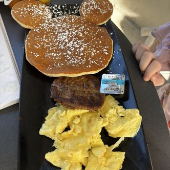 Eggtown - Kids pancake breakfast  Kids French Toast or Pancake Combo Kids French Toast or Pancake Combo - Breakfast & Brunch Near Me - Riverview, Florida