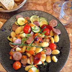 Bistrot l'Horloge - Delicious gnocchi special for lunch