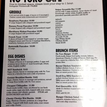 No Toro Cafe - Simple menu - Breakfast & Brunch Near Me - Artesia, California No Toro Cafe - Simple menu - Breakfast & Brunch Near Me - Artesia, California