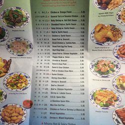 Menu, Lunch specials!