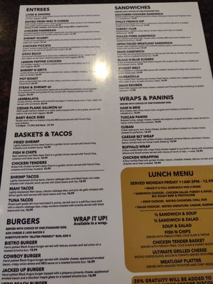 Menu photo 2 2nd Street Bistro Fort Pierce, FL