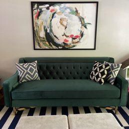 Green Couch from GL Home