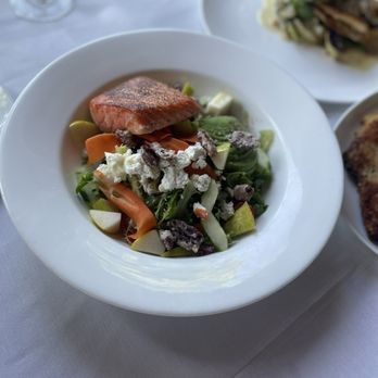 The Stonehouse Restaurant - Salmon salad - New American Near Me - Santa Barbara, California The Stonehouse Restaurant - Salmon salad - New American Near Me - Santa Barbara, California