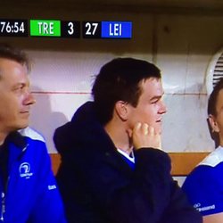 The Physical Therapy & Sports Injury Clinic - With Johnny Sexton & Eoin Reddan, match day.