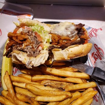 Glory Days Grill - Heres another view of cheesesteak sandwich, packed - Sports Bars Near Me - Fairfax, Virginia
