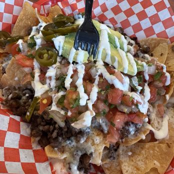 Cali Spartan Mexican Kitchen - Carne asada nachos - Mexican Near Me - San Jose, California