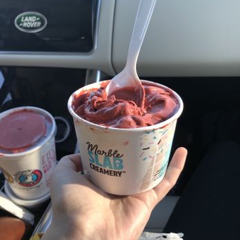 Marble Slab Creamery - Red Velvet ice cream (best value size) - Juice Bars & Smoothies Near Me - Bonaire, Georgia Marble Slab Creamery - Red Velvet ice cream (best value size) - Juice Bars & Smoothies Near Me - Bonaire, Georgia