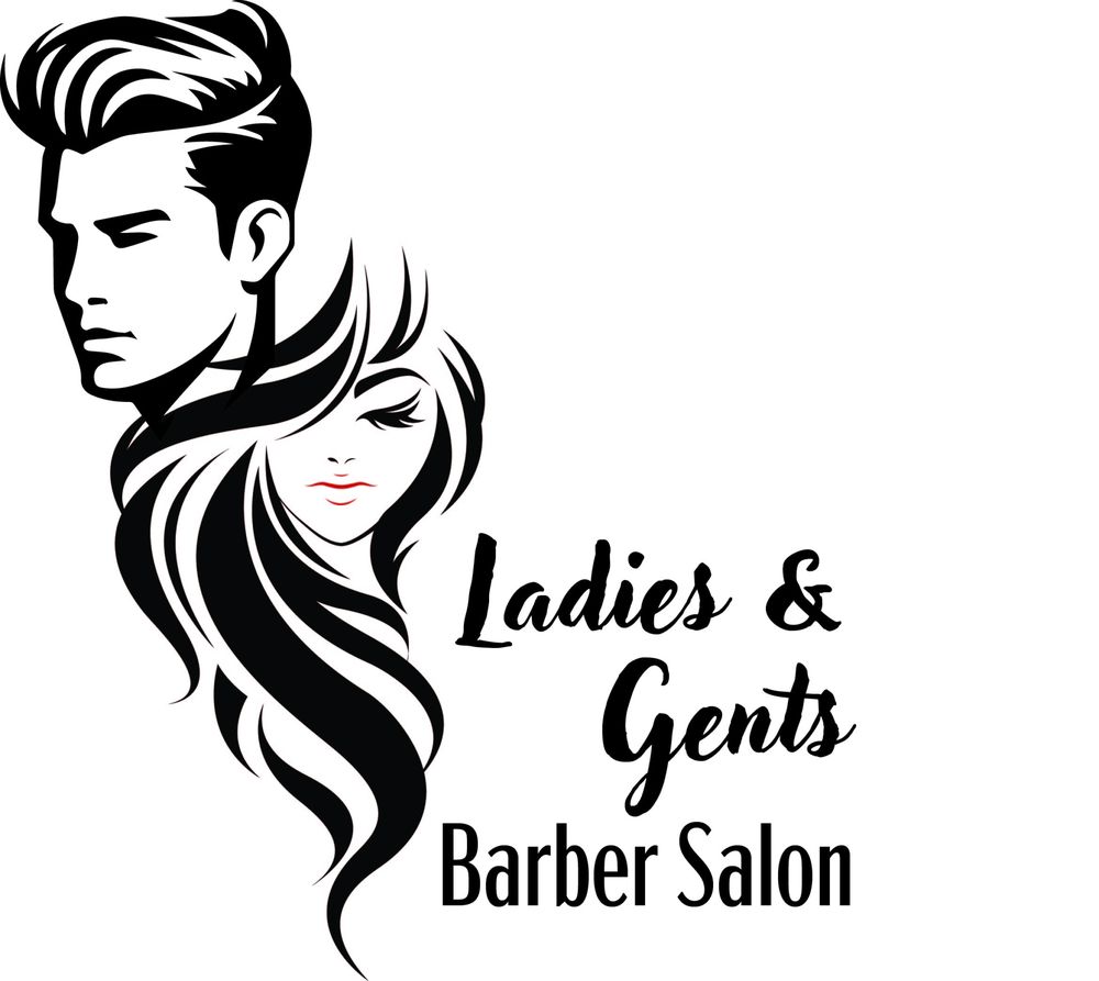 Ladies and Gents Salon and Barber Logo