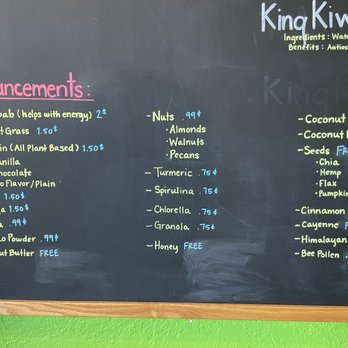 Primal Juice & Smoothies - Enhancements menu - Juice Bars & Smoothies Near Me - San Antonio, Texas
