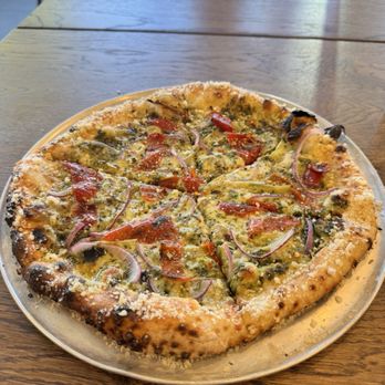 DUDE'Z Woodfired Pizza - Pesto Veggie 10" - Pizza Near Me - Seattle, Washington DUDE'Z Woodfired Pizza - Pesto Veggie 10" - Pizza Near Me - Seattle, Washington